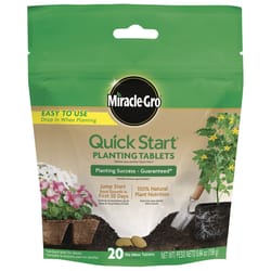 Miracle-Gro Quick Start Tablets Plant Food 20 ct