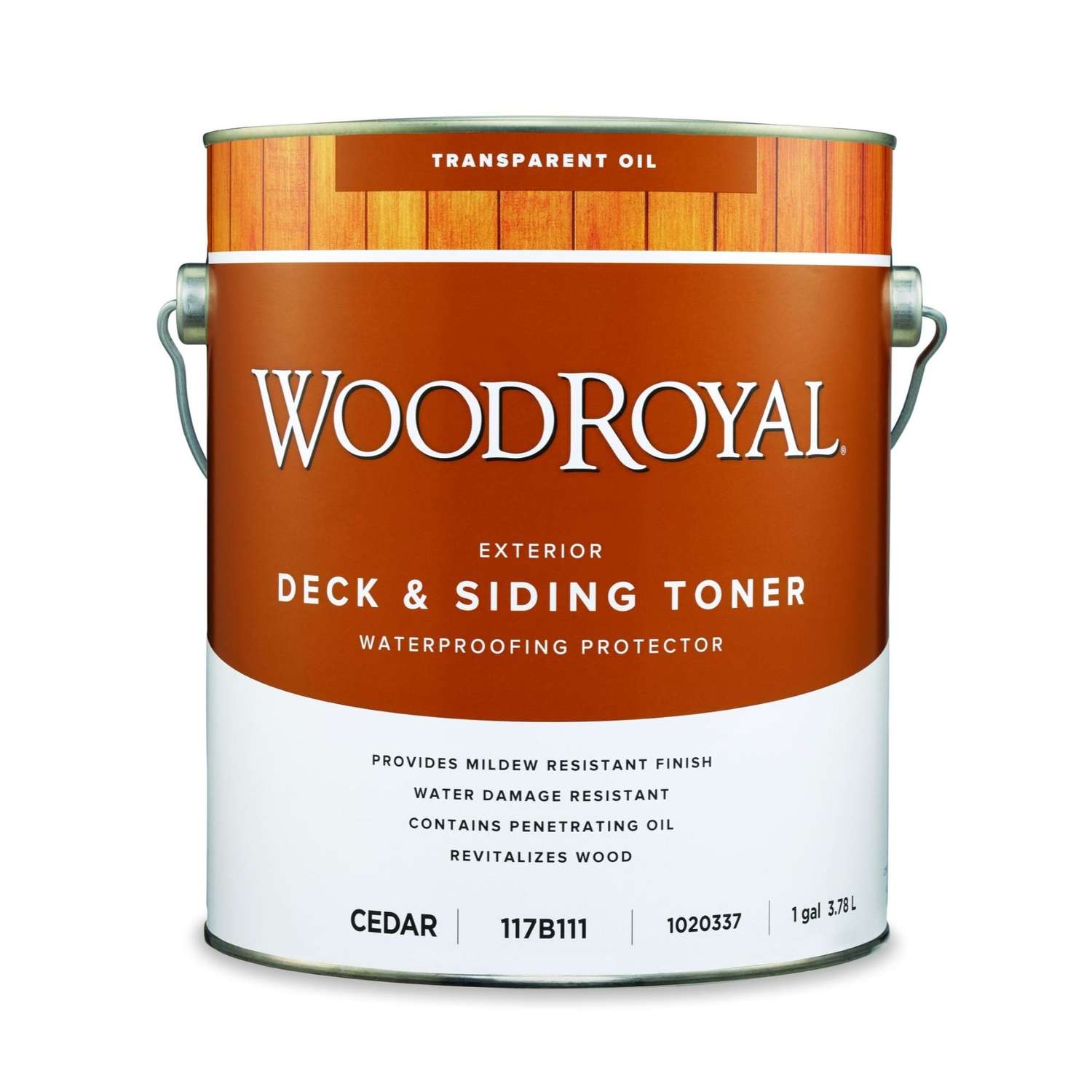 Ace Wood Royal Transparent Toner Toner Cedar OilBased OilBased Stain