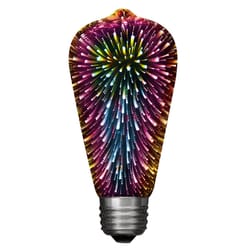 Feit Infinity ST19 E26 (Medium) LED Bulb Color Changing 2 Watt Equivalence 1 pk
