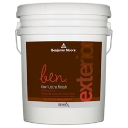 Benjamin Moore Ben Low Luster Tintable Base Base 1 Paint and Primer Outdoor 5