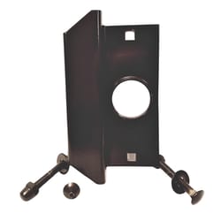 Tuff Strike Storefront 6.5 in. H X 3.5 in. L Oil Rubbed Bronze Black Steel Latch Guard