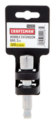 Craftsman 3 in. L X 3/8 in. Wobble Extension Bar 1 pc