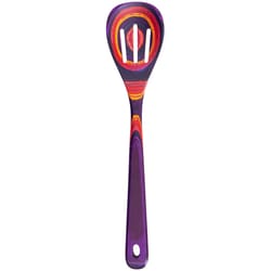 Totally Bamboo Baltique Multicolored Birch Wood Slotted Cooking Spoon