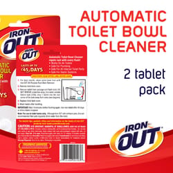 IronOut No Scent Toilet Bowl Cleaner 2.1 oz Powder