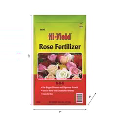 Hi-Yield ROSE FERTILIZER 6-8-6 Granules Plant Food 3.25 lb