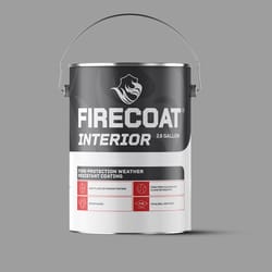 Firecoat White Low Sheen Water-Based Primer 2.6 gal