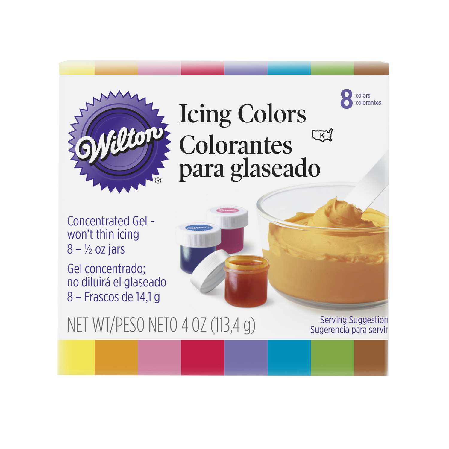 Wilton Icing Color Set 4 oz Boxed Ace Hardware