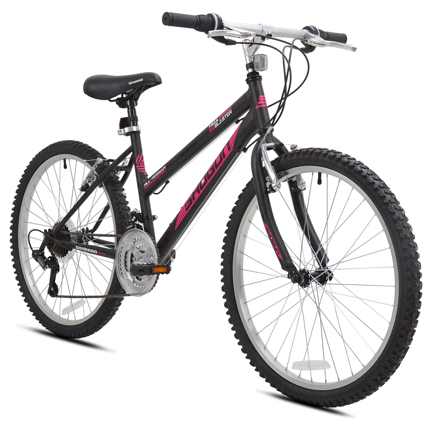 Shogun Women 24 in. D Rigid Mountain Bicycle Black Sansujyuku sansujyuku.com