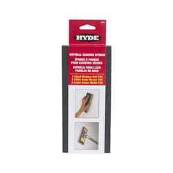 Hyde 8-7/8 in. L X 4 in. W X 3/4 in. 150 Grit Medium Sanding Sponge