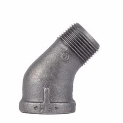 STZ Industries 3/8 in. MIP each X 3/8 in. D FIP Black Malleable Iron 45 degree Street Elbow