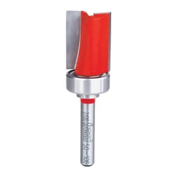 Freud 3/4 in. D X 3/4 in. X 2-5/8 in. L Carbide Top Bearing Flush Trim Router Bit