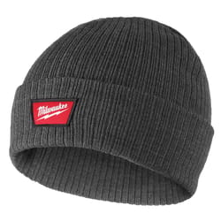 Milwaukee Cuffed Knit Beanie Gray One Size Fits Most