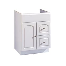 Hardware House Aspen Gloss Snow White Base Cabinet 30 in. W X 21 in. D X 31.5 in. H