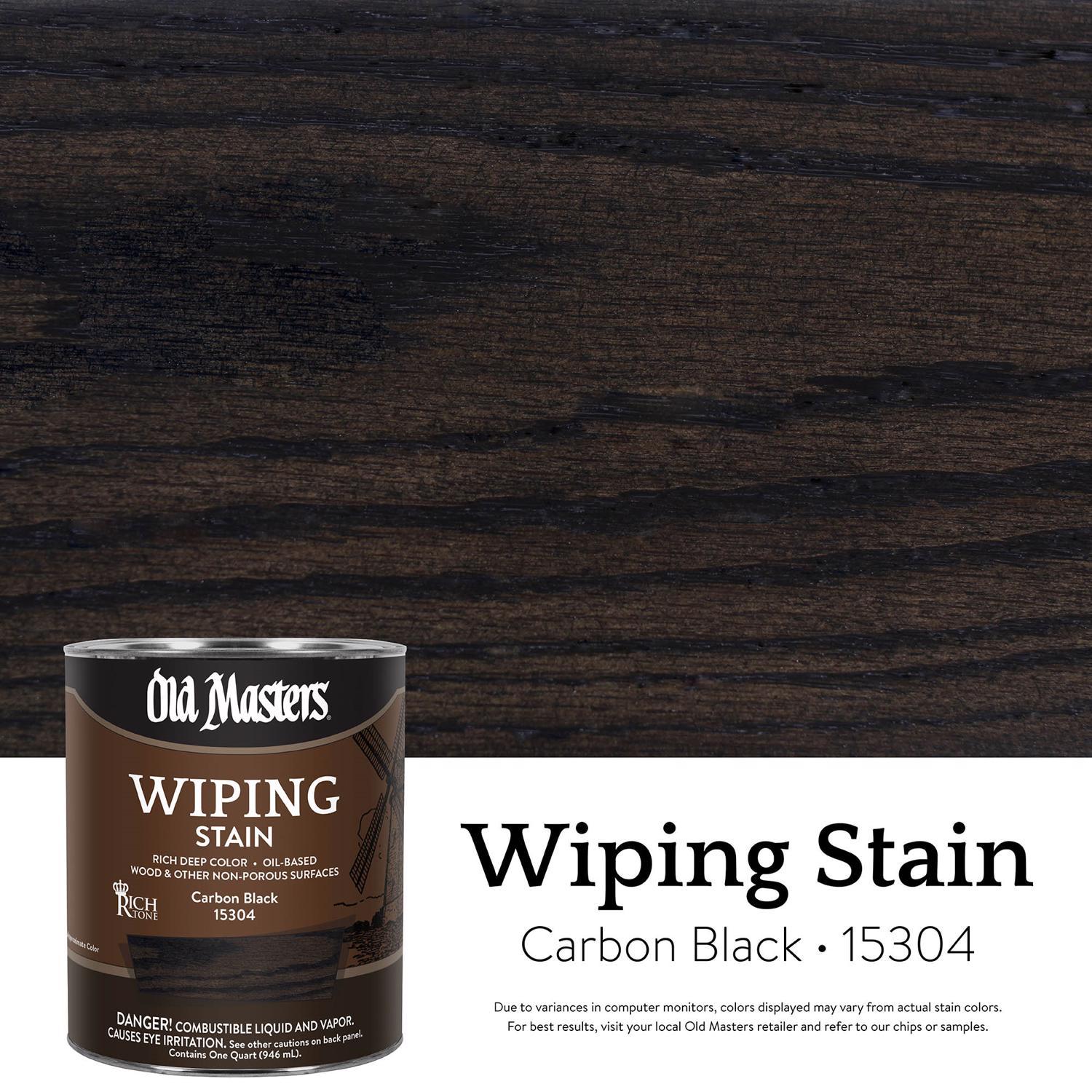 古いMasters内部/外部拭き取るStain WIP Stain 1 qt 15104 1