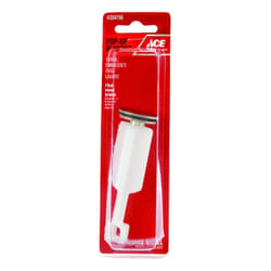 Ace 1-1/4 in. Brushed Nickel Plastic Pop-Up Plunger