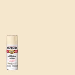 Rust-Oleum Stops Rust Gloss Antique White Spray Paint 12 oz