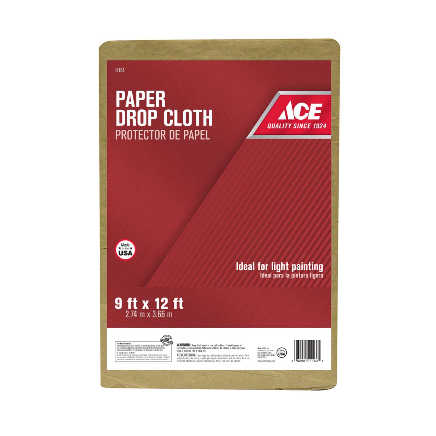 ACE 9 ft. W X 12 ft. L Paper Drop Cloth 1 pk Ace Hardware