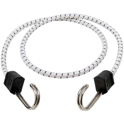  Keeper - 24” Carabiner Bungee Cord, 2 Pack - UV and  Weather-Resistant : Tools & Home Improvement