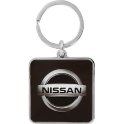 HILLMAN Nissan Metal Silver Decorative Key Chain
