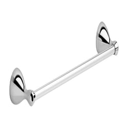 Delta Foundations Chrome Silver Towel Bar 18 in. L Die Cast Zinc