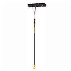 True Temper 24 in. W X 17 ft. L Poly Roof Rake