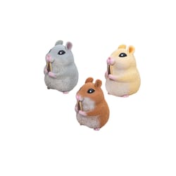 Schylling Chonky Cheeks Hamsters Foam Multicolor