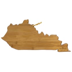 Totally Bamboo 18 in. L X 9 in. W X 1 in. Bamboo Kentucky Serving & Cutting Board
