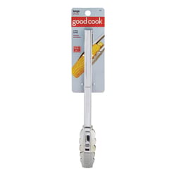 Good Cook Silver Metal Long Tongs