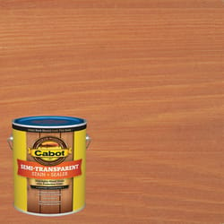 Cabot Low VOC Semi-Transparent Redwood Oil-Based Stain and Sealer 1 gal