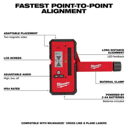 Milwaukee Tool Laser Detector 165 ft. 3 pc