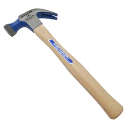 Vaughan 16 oz Smooth Face Octagon Nailing Hammer 13 in. Hickory Handle