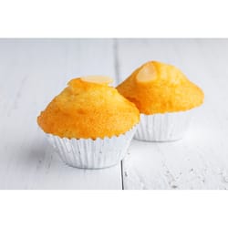 Harold Import 2-1/2 in. L Muffin Cups Silver 32 pk