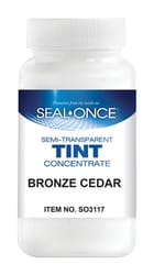 Seal-Once Bronze Cedar Stain Tint 4 oz