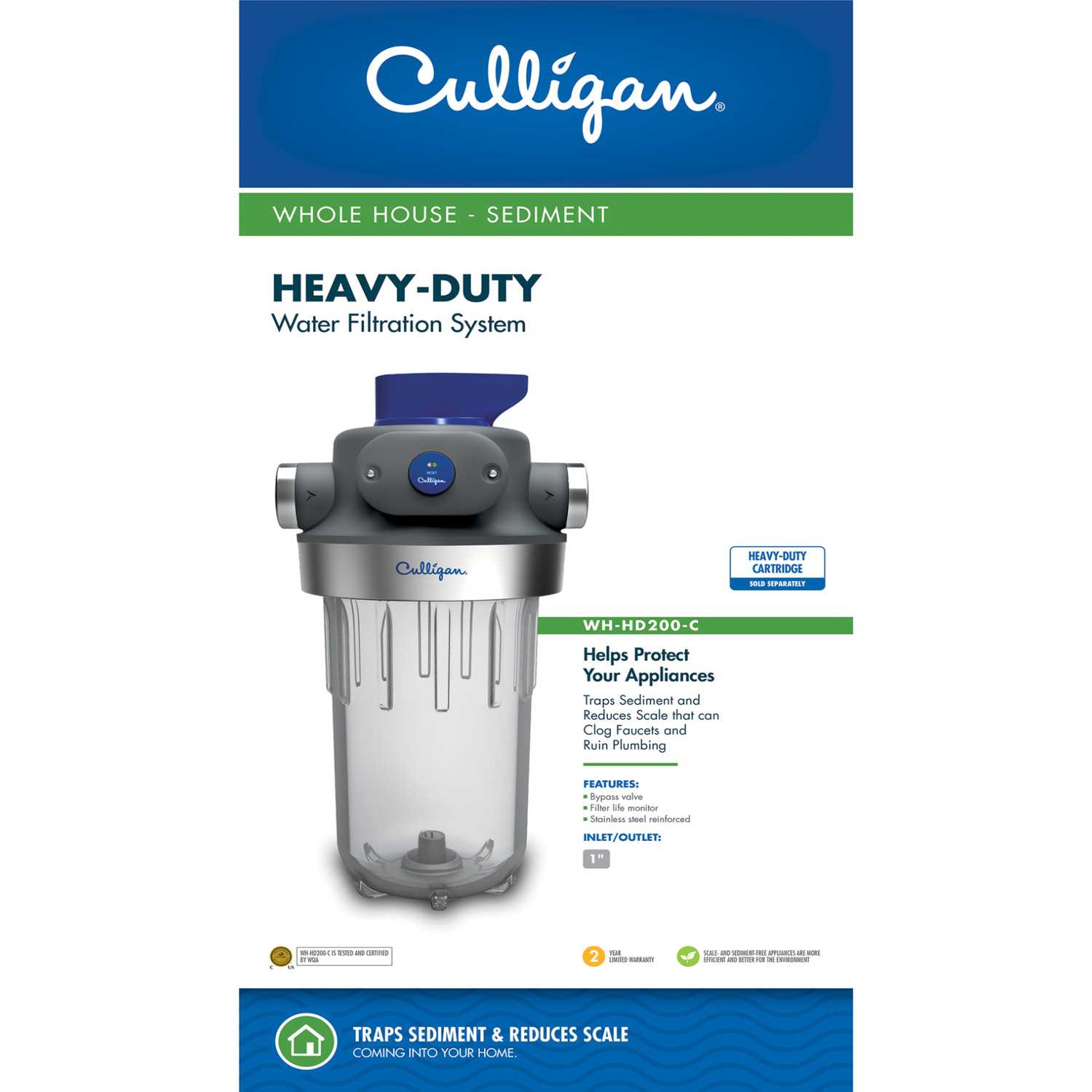 Culligan Water Filter Housing For Whole House 8000 gal. Ace Hardware