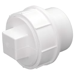 Charlotte Pipe Schedule 30 3 in. PVC Clean-Out Plug 1 pk