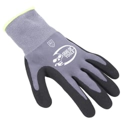 Dead On Men's Indoor/Outdoor Work Gloves Black/Gray XL 1 pair