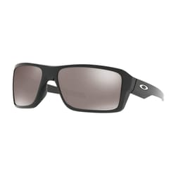 Oakley Double Edge Unisex Polished Black Frame Prizm Black Lens Polarized Sunglasses