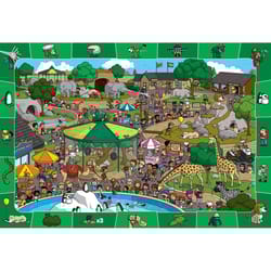 Eurographics A Day in the Zoo Jigsaw Puzzles Multicolored 100 pc