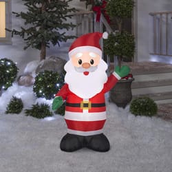 Gemmy Christmas Inflatable Santa Claus 48 in. Inflatable
