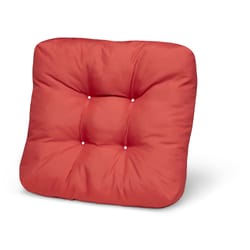 Duck Covers Red Tang Thang Polyester Seat Cushion 5 in. H X 19 in. W X 19 in. L