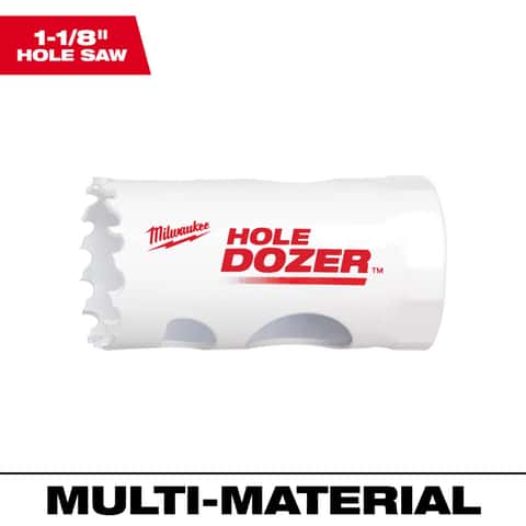 Milwaukee Hole Dozer 1 1 8 in. Bi Metal Hole Saw 1 pc Mfr 49 56 9611 Ace Hardware