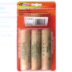 Estes Model Rocket Engines 3 pc