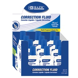 Bazic Products White Correction Fluid 0.7 oz 1 pk