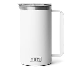 YETI 64 oz White Pitcher Stainless Steel