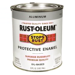 Rust-Oleum  Stops Rust  Aluminum  Protective Enamel  1 qt. 