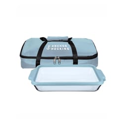 Anchor Hocking TrueFit Bake Set Light Blue 3 pc