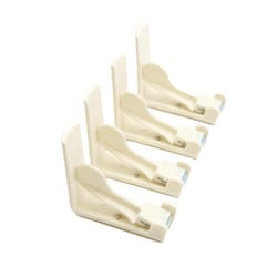 Coghlans White Tablecloth Clamps 1 pk