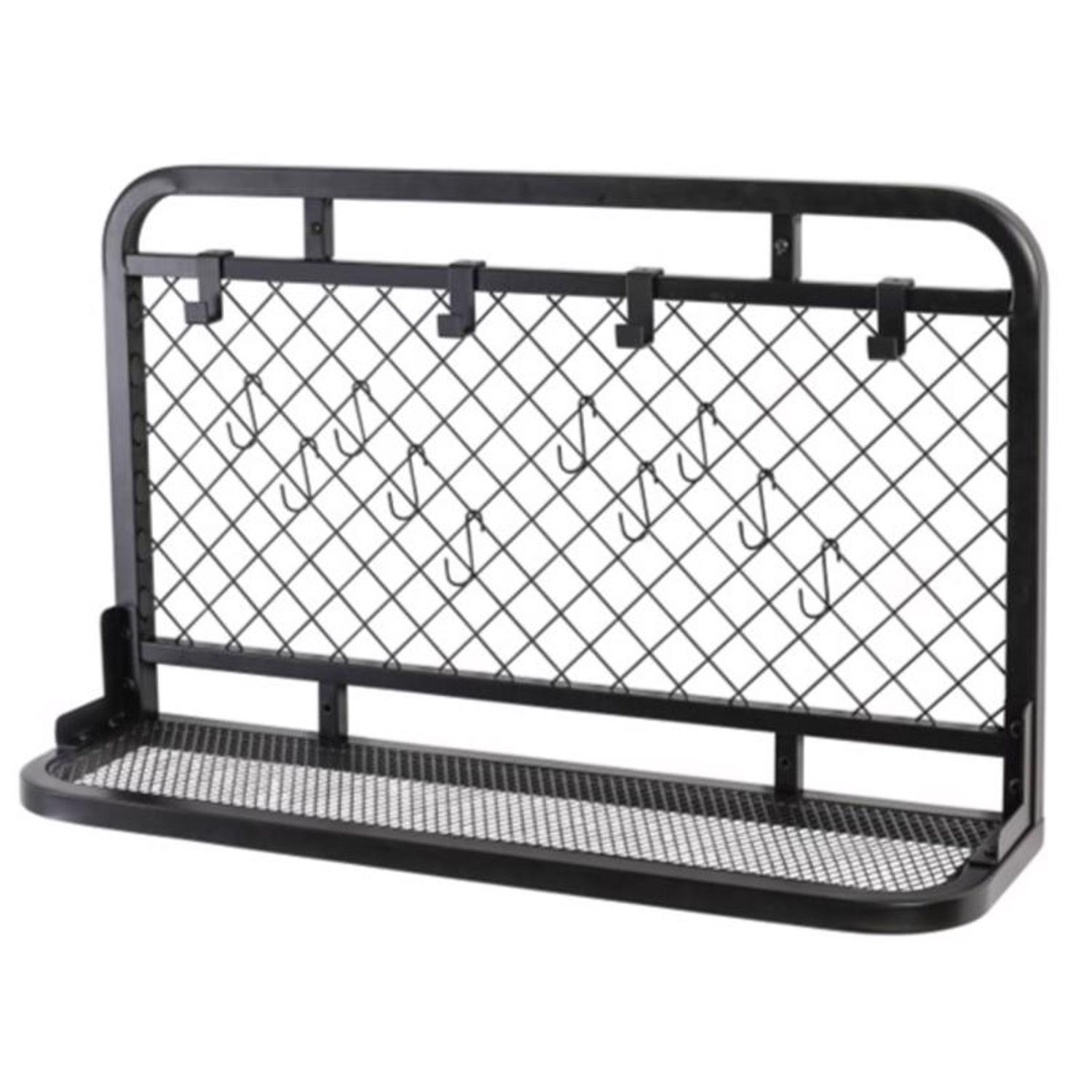 Honey-Can-Do Garage 20 in. H X 9 in. W X 32 in. D Steel Shelf Rack Mfr ...