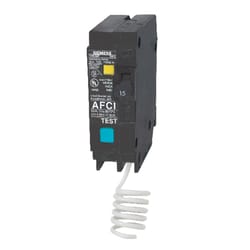 Siemens 15 amps Arc Fault/Ground Fault Single Pole Circuit Breaker