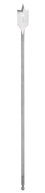 Milwaukee 1/2 in. X 16 in. L High Carbon Steel Flat Boring Bit Quick-Change Hex Shank 1 pk